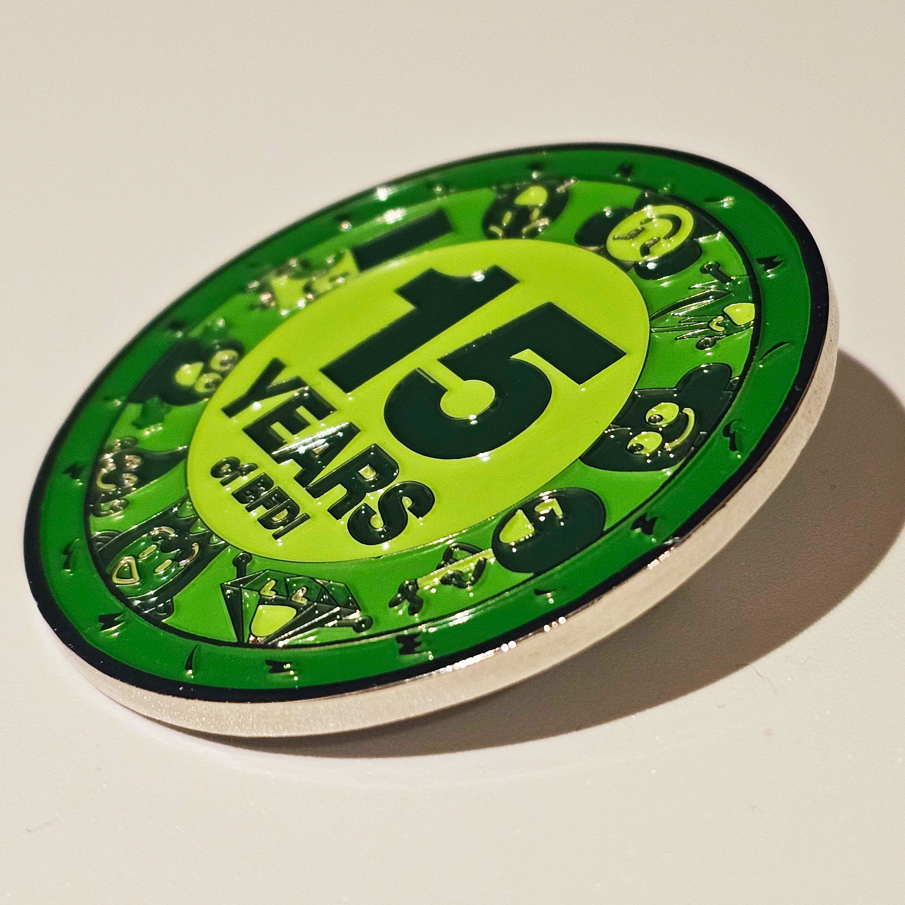 15 Years of BFDI Pin - Image 3
